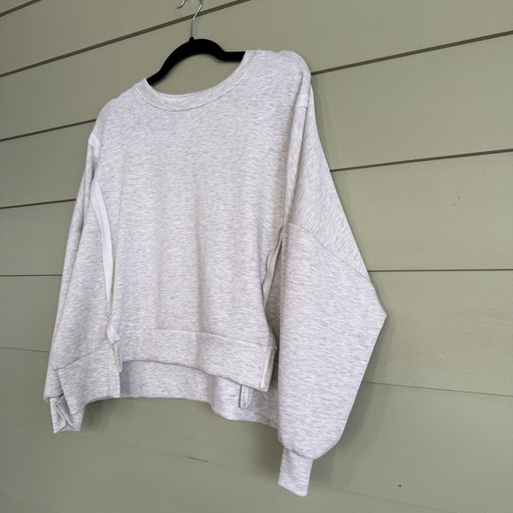 Light Gray Crewneck Sweatshirt - Picture 5 of 6